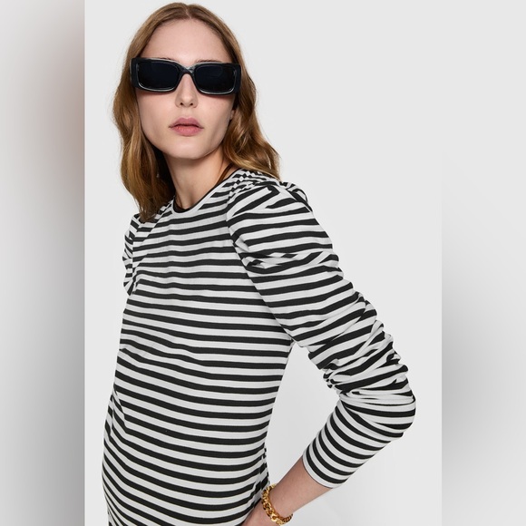 NWT | Rebecca Minkoff JANINE Dress - Striped - Picture 2 of 9